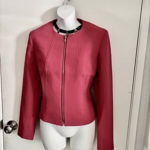 ANNE KLEIN women ZIPPERED BLAZER SIZE 6 new